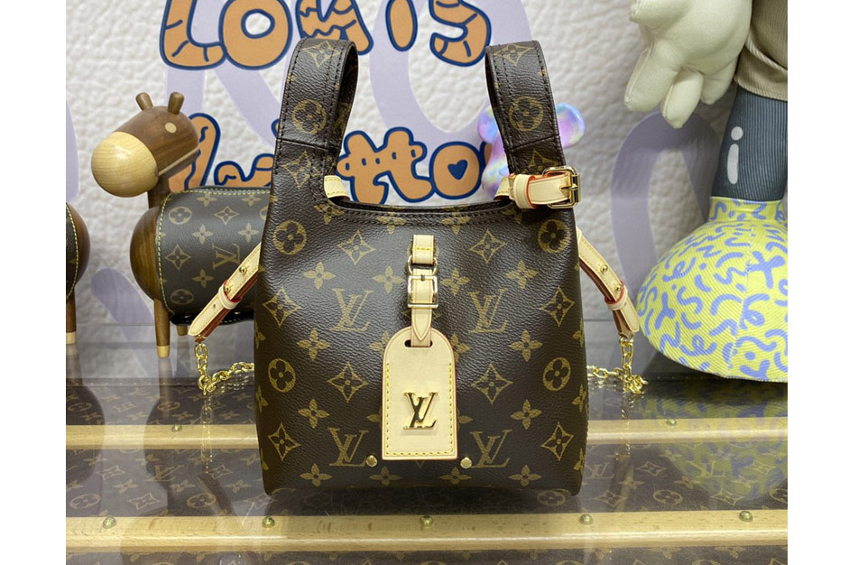 Louis Vuitton M46816 LV Atlantis BB handbag in Monogram Canvas