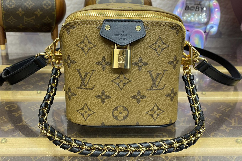 Louis Vuitton M47162 LV Just In Case handbag in Monogram coated canvas