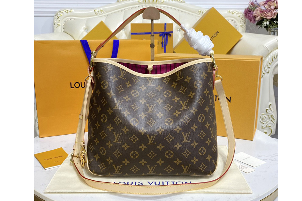 Louis Vuitton M50155 LV Delightful PM Bag in Monogram coated canvas