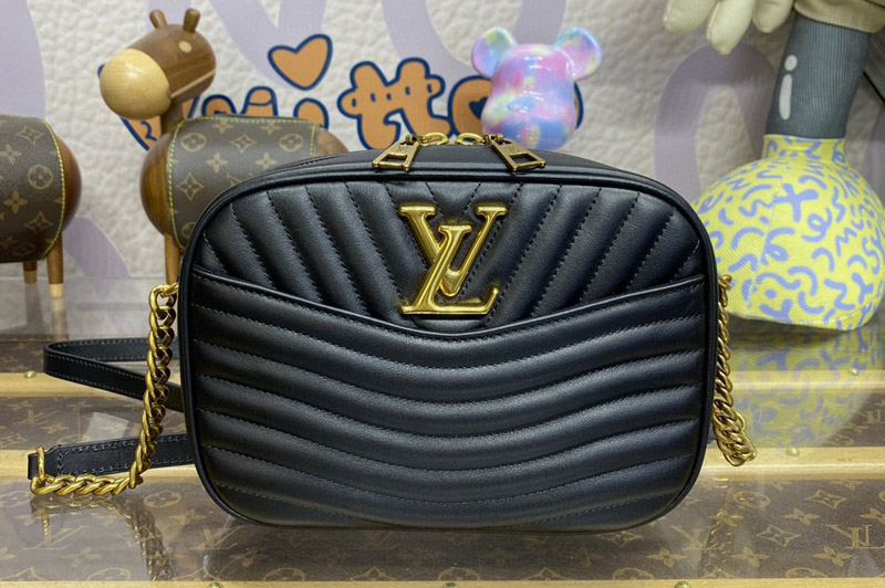 Louis Vuitton M58677 LV New Wave New Camera Bag in Black Quilted calf leather