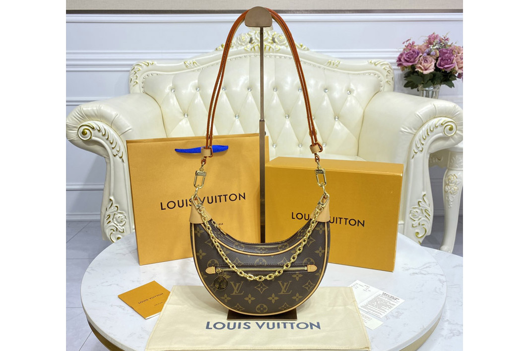 Louis Vuitton M81098 LV Loop Bag in Monogram coated canvas