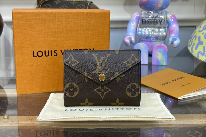 Louis Vuitton M81665 LV Celeste wallet in Monogram canvas With Pink