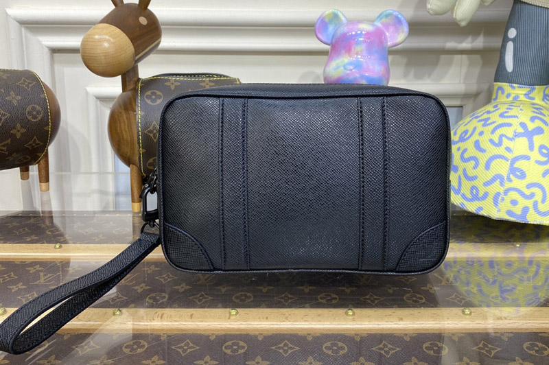 Louis Vuitton M82078 LV Pochette Kasai pouch Bag in Taige Leather