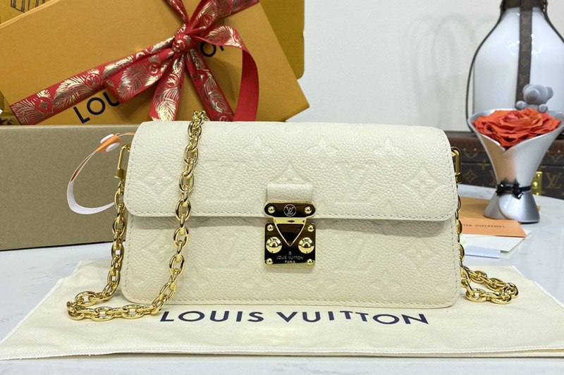 Louis Vuitton M82836 LV Wallet On Chain Métis Bag in Cream Monogram Empreinte leather