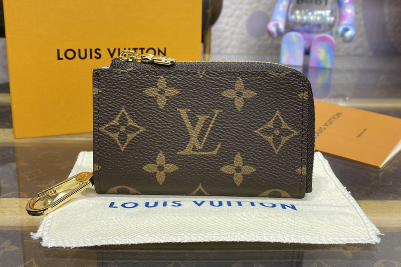 Louis Vuitton M83612 LV Noa key holder in Monogram coated canvas With Olympe Blue