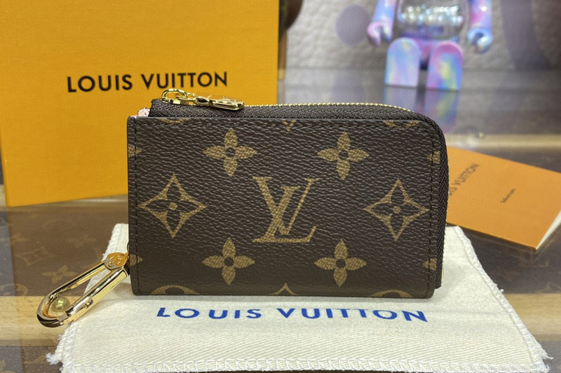 Louis Vuitton M83612 LV Noa key holder in Monogram coated canvas With Pink