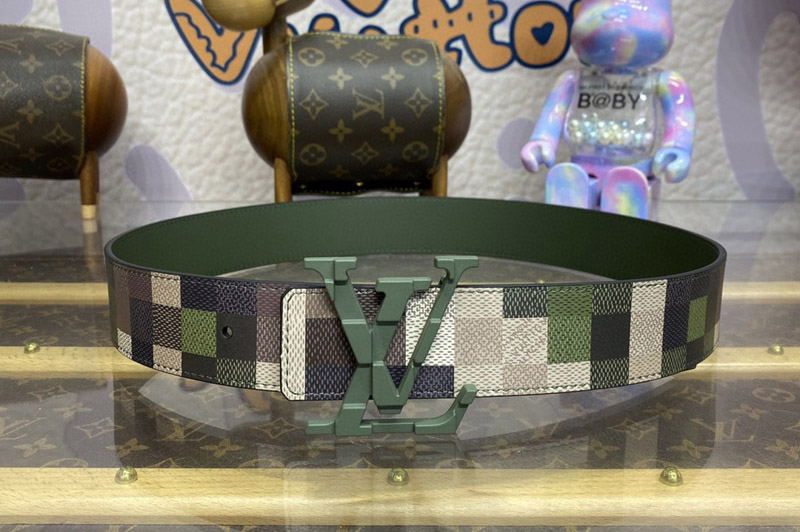 Louis Vuitton M8470V LV Mega Pixel 40mm Reversible Belt