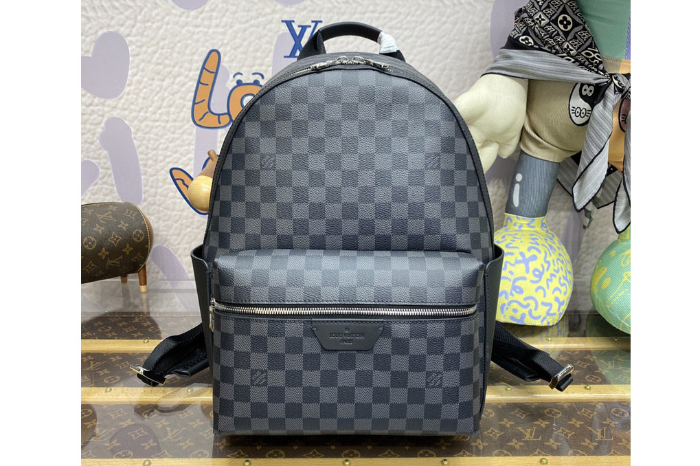 Louis Vuitton N40514 LV Discovery Backpack PM in Damier Graphite canvas