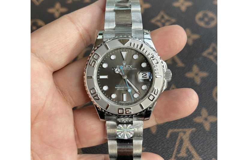 Rolex Yacht-Master 37mm 268622 ARF 1:1 Best Edition Gray Dial 904L SS Case and Bracelet A2824