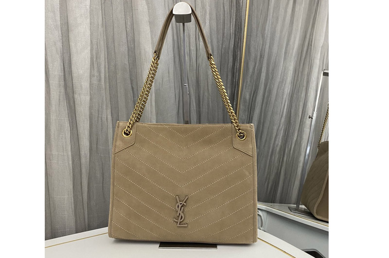 Saint Laurent 577999 YSL NIKI SHOPPING bag IN Suede Leather