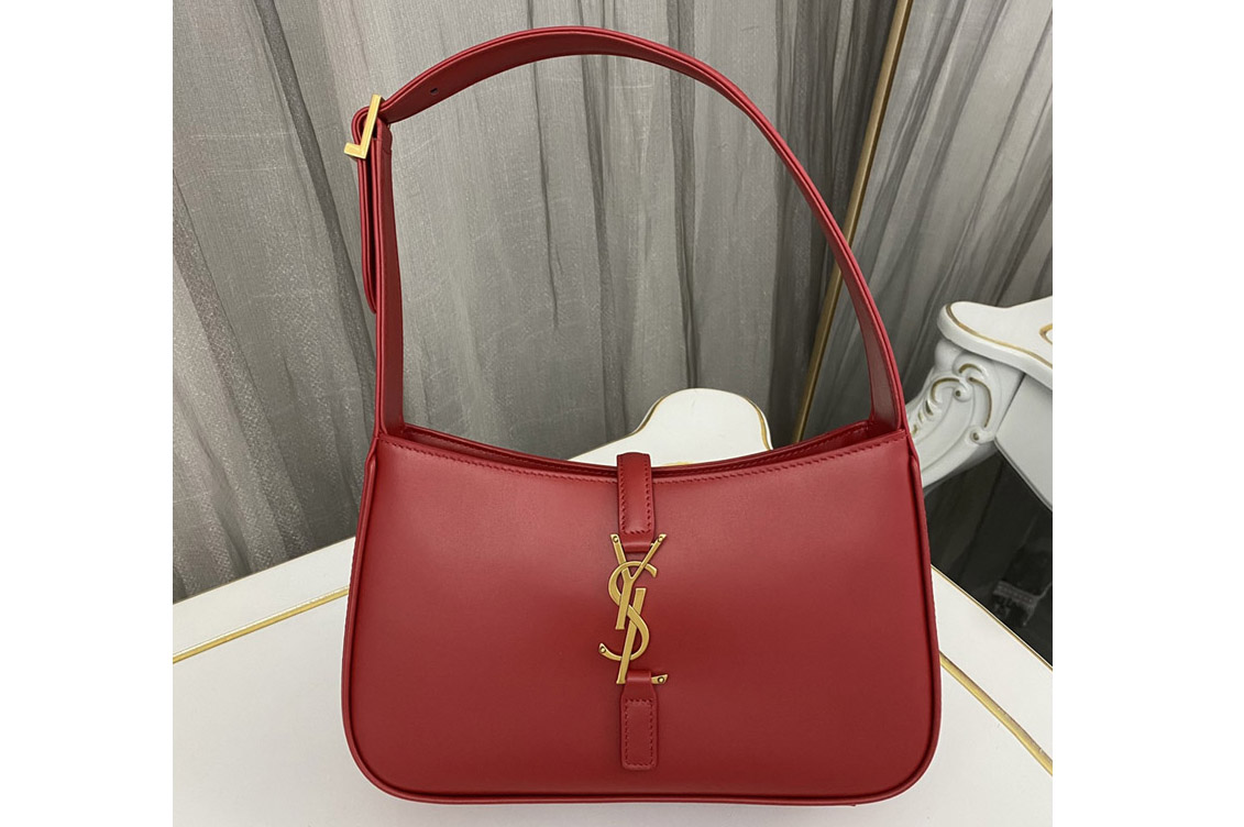 Saint Laurent 657228 YSL LE 5 À 7 Bag IN Red SHINY LEATHER