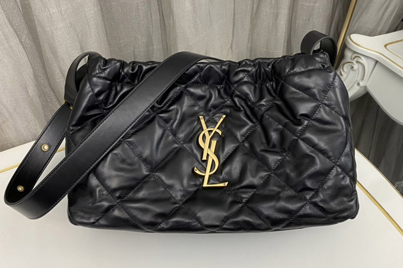 Saint Laurent 713936 Leather bag in Black Leather