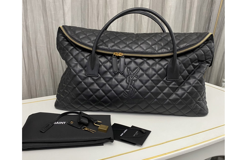 Saint Laurent 736009 ES GIANT TRAVEL BAG IN QUILTED LEATHER