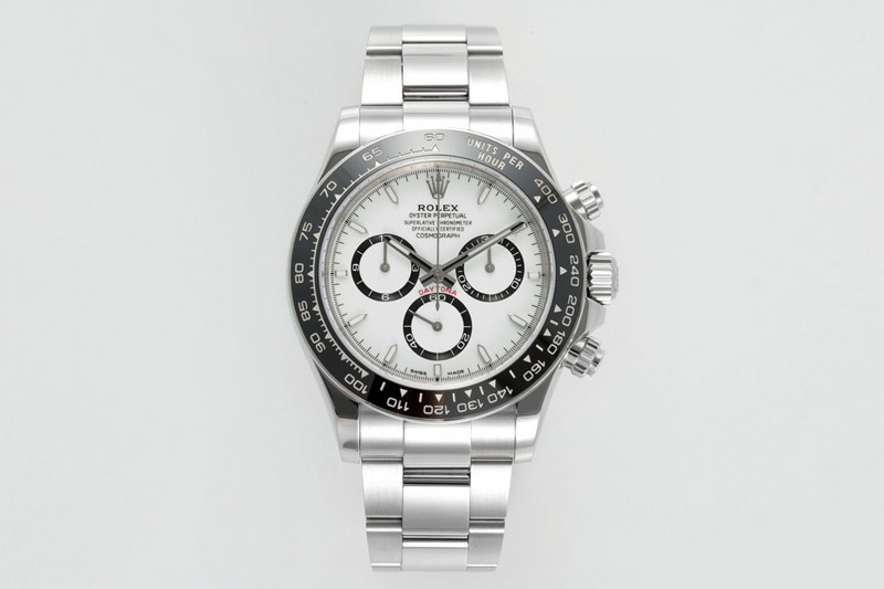 Rolex Daytona 126500 ZF 1:1 Best Edition 904L SS Case and Bracelet White Dial SH4131 Rolex Daytona 126500 ZF 1:1 Best Edition 904L SS Case and Bracelet White Dial SH4131