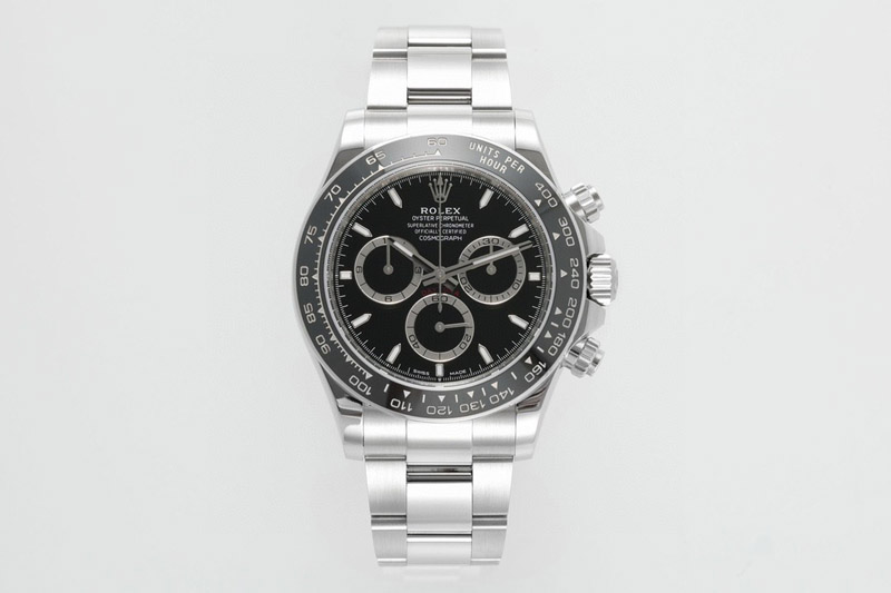 Rolex Daytona 126500 ZF 1:1 Best Edition 904L SS Case and Bracelet Black Dial SH4131 Rolex Daytona 126500 ZF 1:1 Best Edition 904L SS Case and Bracelet Black Dial SH4131