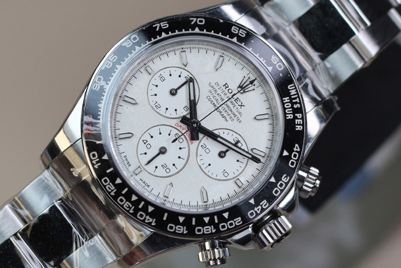 Rolex Daytona Cosmograph Ceramic Bezel SS PPMF Best Edition Meteorite Dial On SS Bracelet A4132