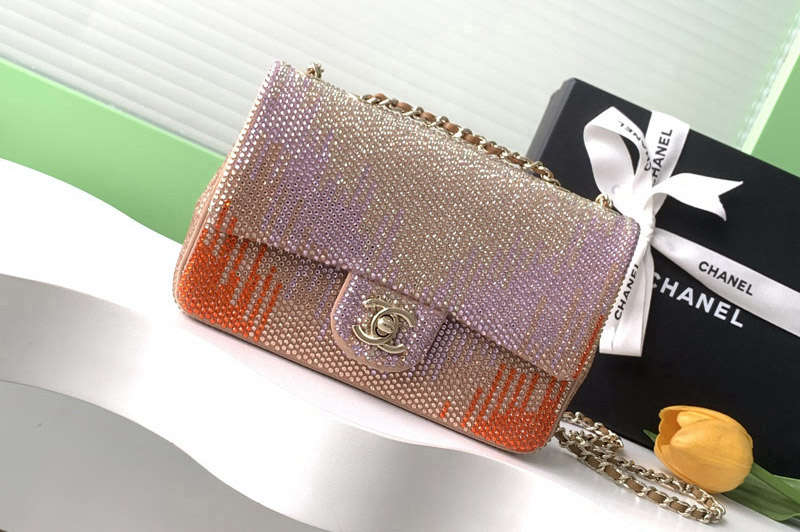 CC Flap Bag in Fringed Sequins