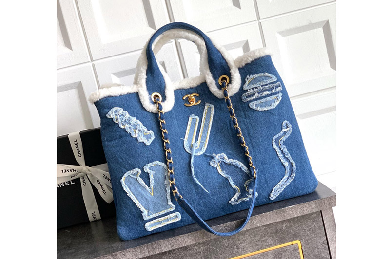 CC Tote bag in denim