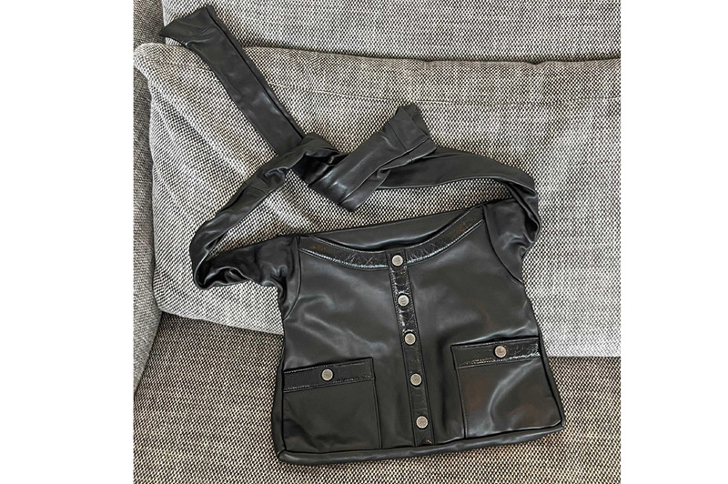 CC Vintage Bag in Black Leather