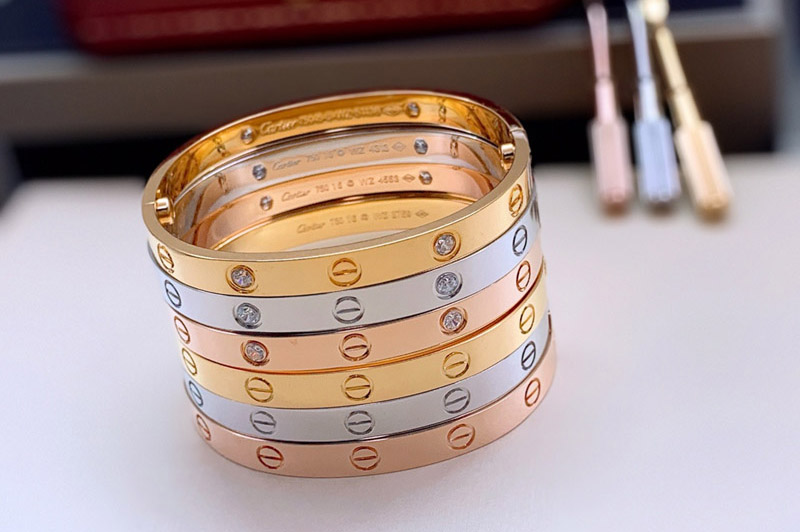 Cartier Bracelet and Bangle