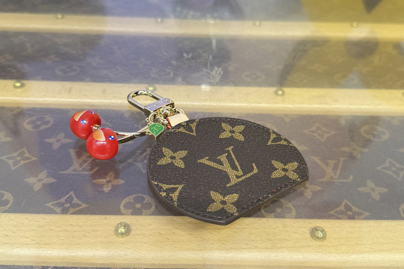 Louis Vuitton M02830 LV x TM Cerise LV Mini Mirror Bag Charm