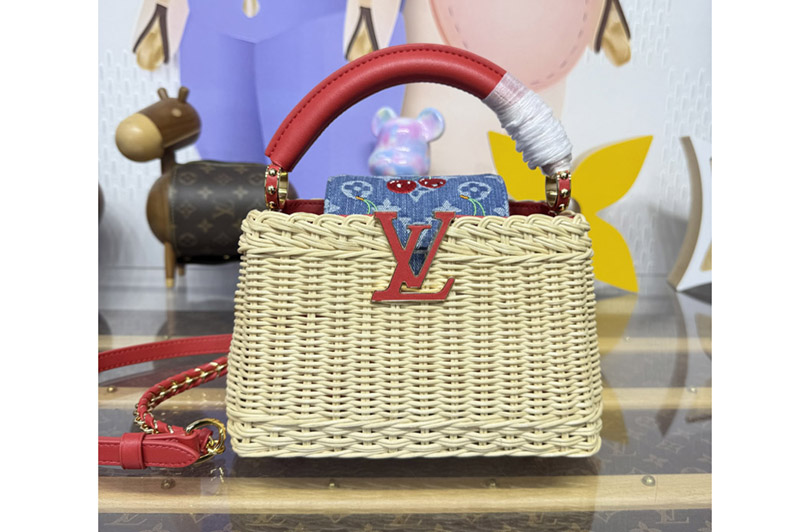 Louis Vuitton M14295 LV x TM Capucines Mini Bag