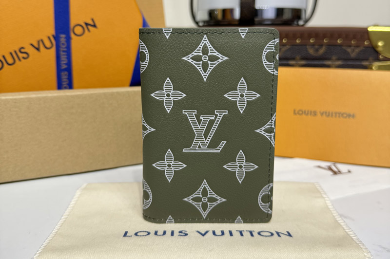 Louis Vuitton M14915 LV Pocket Organizer compact wallet