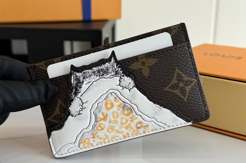 Louis Vuitton M15155 LV Cat Nap Card Holder