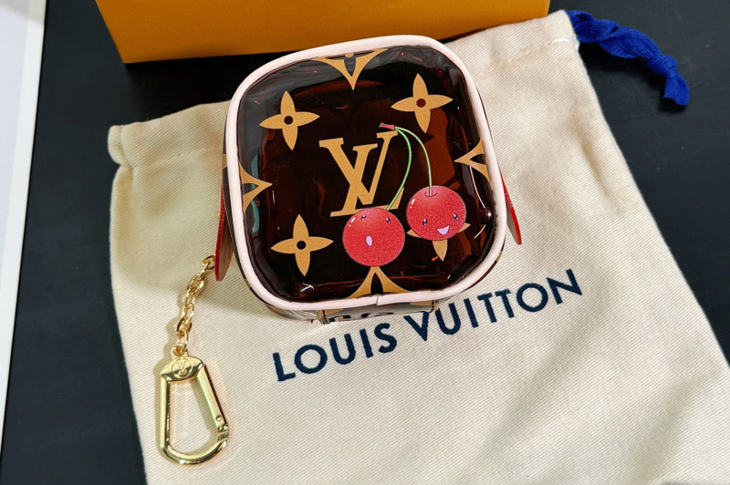 Louis Vuitton M14943 LV x TM Cube Coin Purse