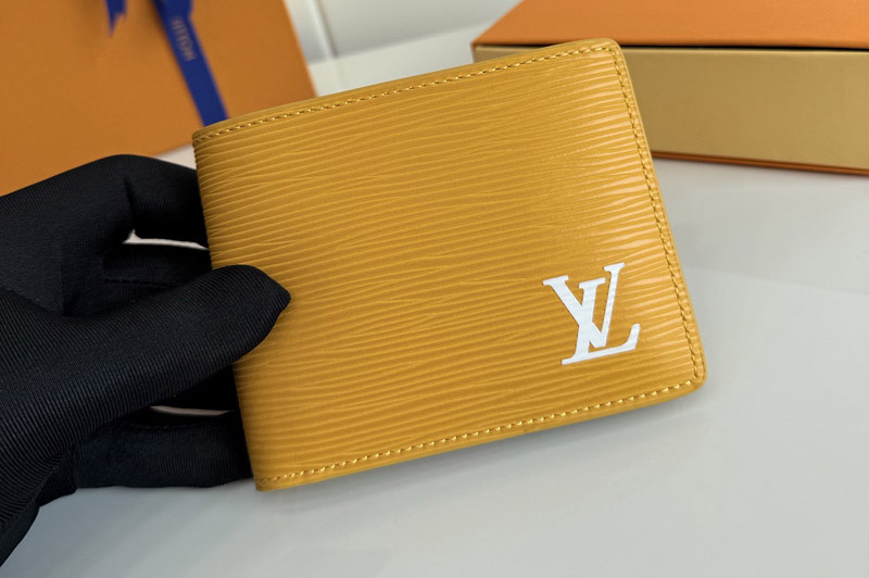 Louis Vuitton M25801 LV Multiple Wallet in Yellow