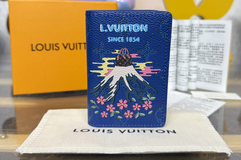 Louis Vuitton M25972 LV Pocket Organizer compact wallet