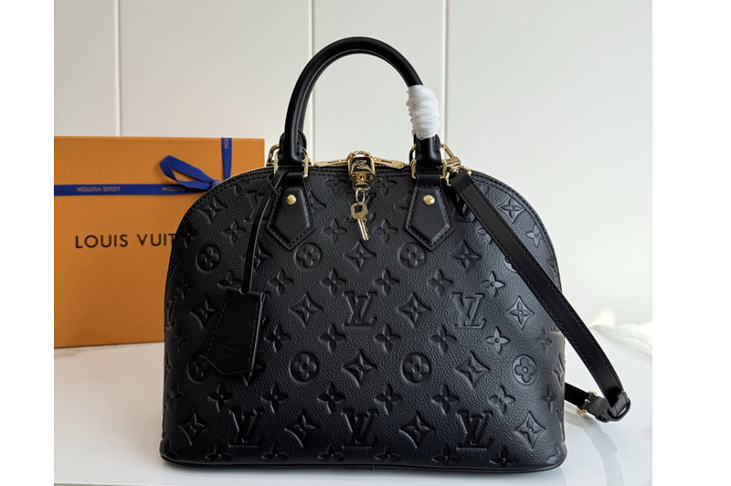 Louis Vuitton M26489 LV Alma PM Bag in Monogram Empreinte leather