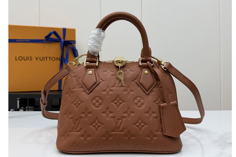 Louis Vuitton M28661 LV Alma BB bag in Tan