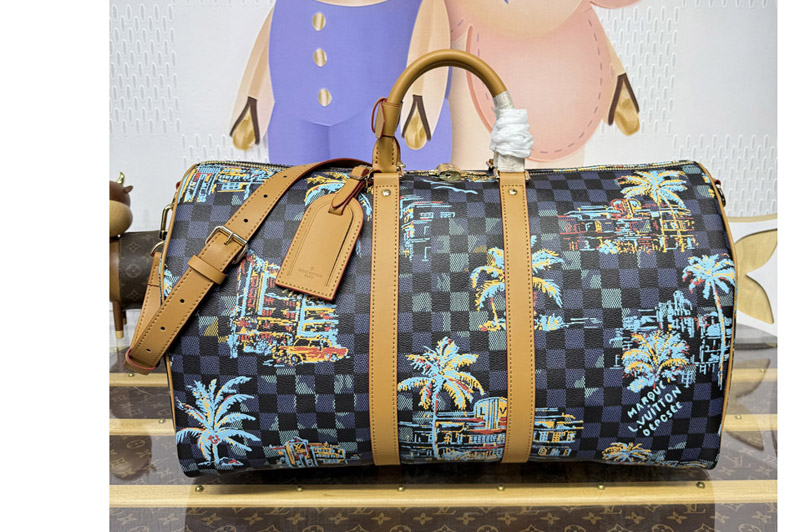 Louis Vuitton N00227 LV Keepall Bandoulière 50 Bag