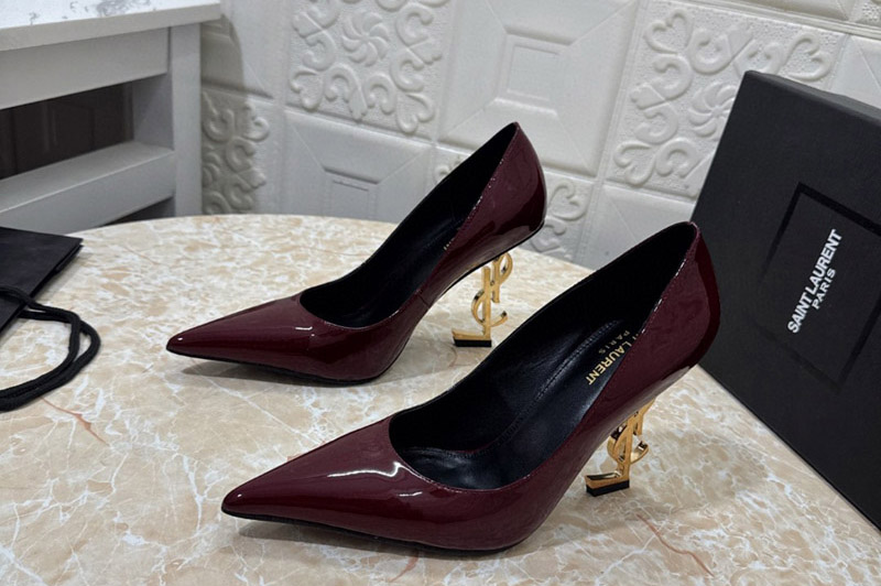 Saint Laurent YSL High-Heeled Pumps and Shoe