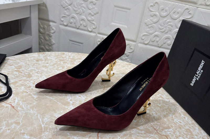 Saint Laurent YSL High-Heeled Pumps and Shoe