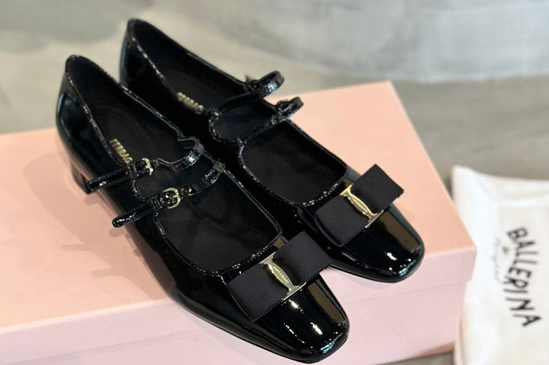 Ferragamo High-Heeled Pumps and Shoe