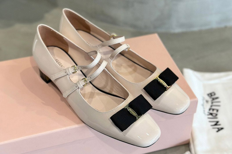 Ferragamo High-Heeled Pumps and Shoe