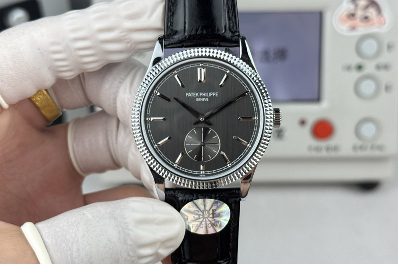Patek Philippe Calatrava 6119 SS SDF Best Edtion Gray Dial CH30-255PS(Gain Weight)