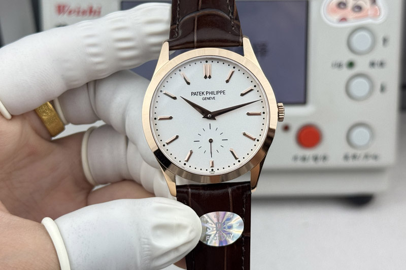 Patek Philippe Calatrava 6119 RG SDF Best Edtion White Dial CH30-255PS(Gain Weight)