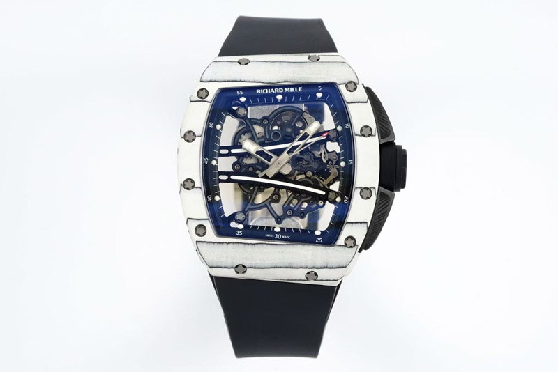 Richard Mille RF Custom Made RM061 White NTPT with Free Sprung Titanium RMUL2 Super Clone