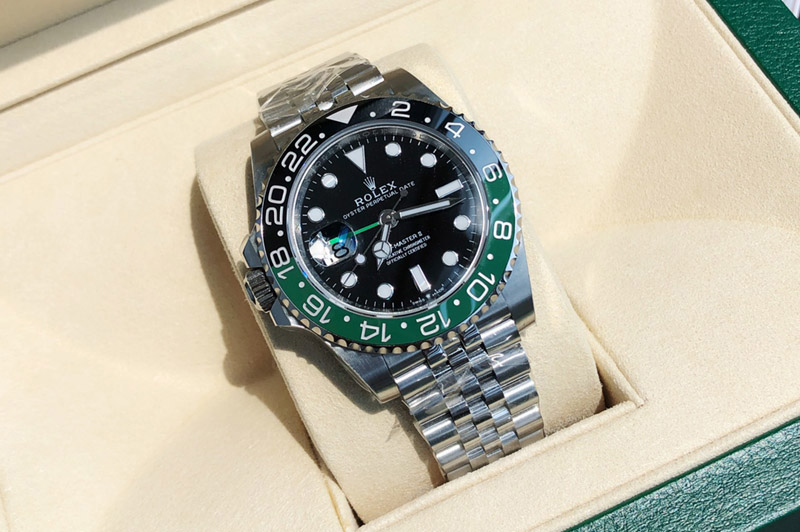 Rolex GMT-Master II 126720 VTNR 904L Steel 1:1 Best Edition on Jubilee Bracelet VR3186 CHS