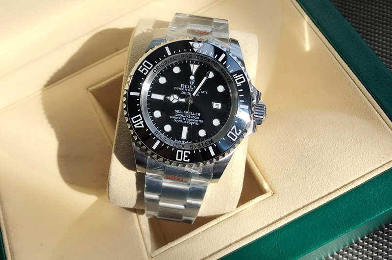 Rolex Sea Dweller DeepSea 126660 1:1 Best Edition 904L SS Case and Bracelet Swiss ETA-2836