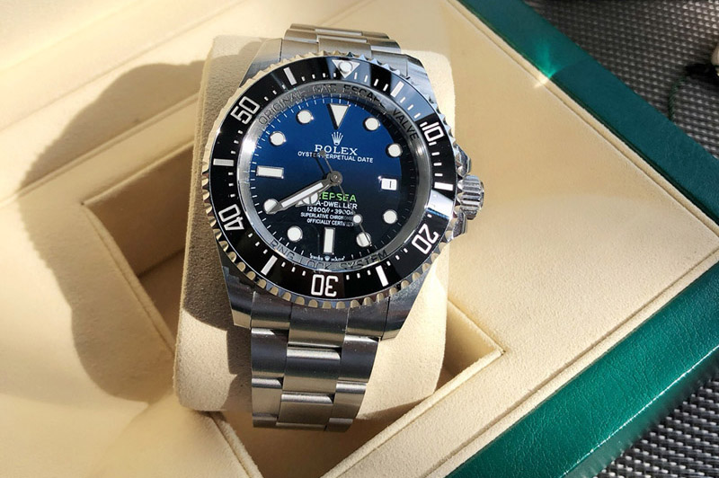 Rolex Sea Dweller DeepSea D-Blue 126660 1:1 Best Edition 904L SS Case and Bracelet Swiss ETA-2836