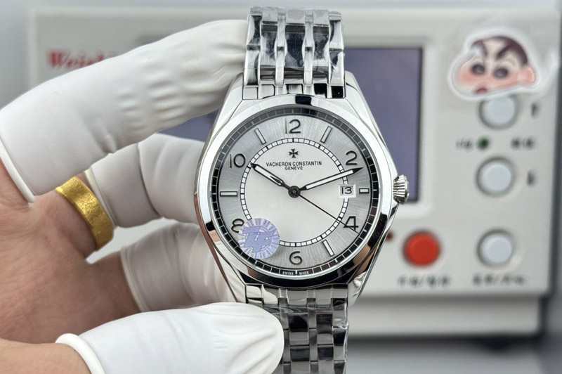 Vacheron Constantin Fiftysix SS 40mm ZF 1:1 Best Edition White Dial on RG Bracelet A1326