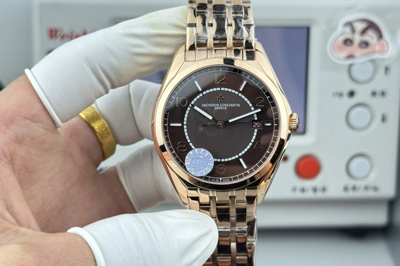Vacheron Constantin Fiftysix RG 40mm ZF 1:1 Best Edition Brown Dial on RG Bracelet A1326