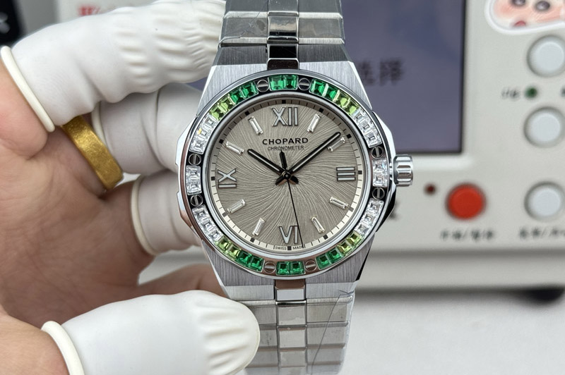 Chopard AlpineEagle 41MM SS Diamond Bezel on Chopard 01.01-c