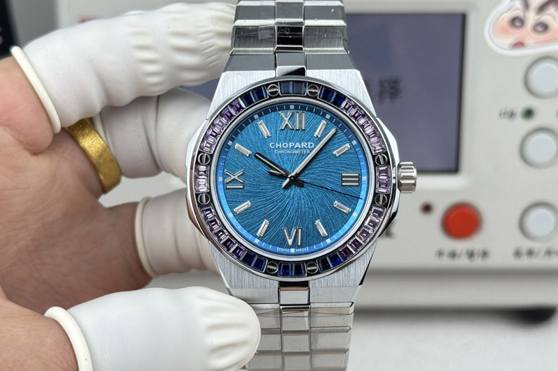 Chopard AlpineEagle 41MM SS Diamond Bezel on Chopard 01.01-c
