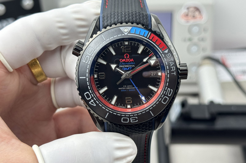 Omega Seamaster 600M 45.5mm Red OVS 1:1 Best Edtion on A8906