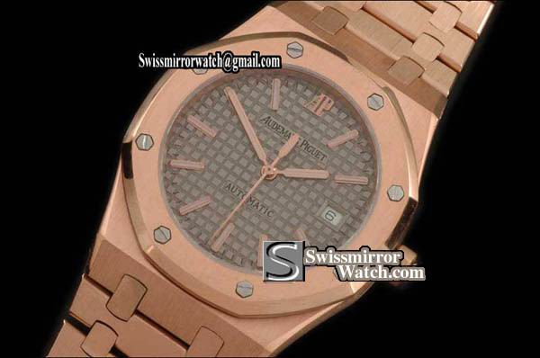Audemars Piguet Royal Oak Jumbo 39mm RG Grey Swiss Eta 2824-2 Wa